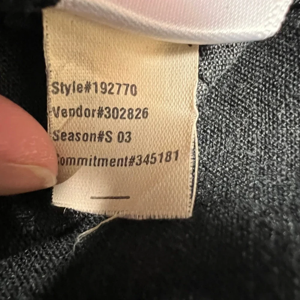BANANA REPUBLIC Cargo Pants Womens 6 Black Soft Stretch Linen Vintage Y2K 2000s